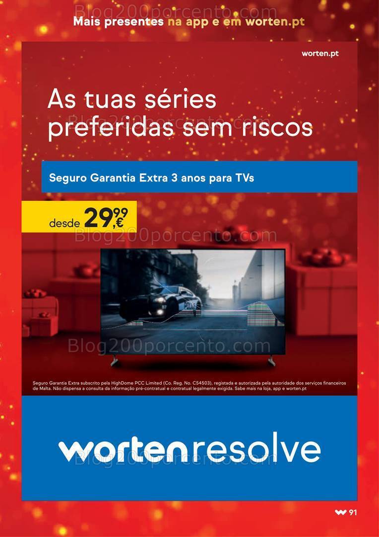 Folheto WORTEN Natal