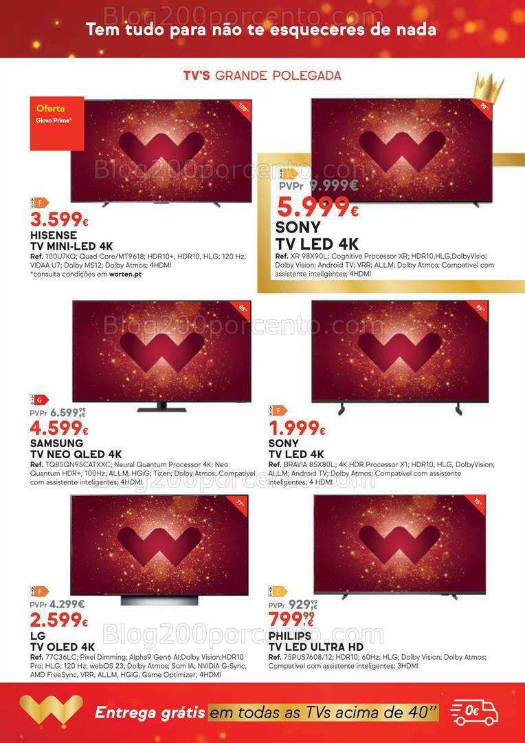 Folheto WORTEN Natal