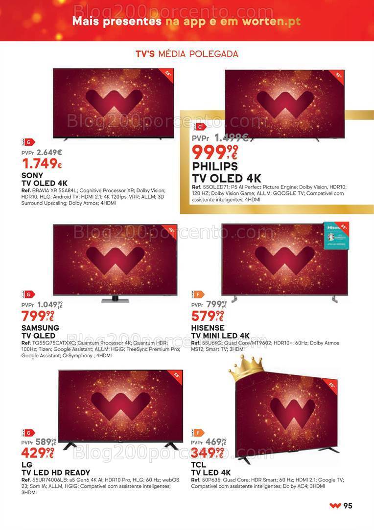 Folheto WORTEN Natal