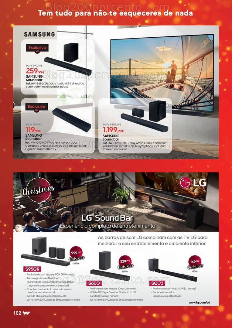 Folheto WORTEN Natal