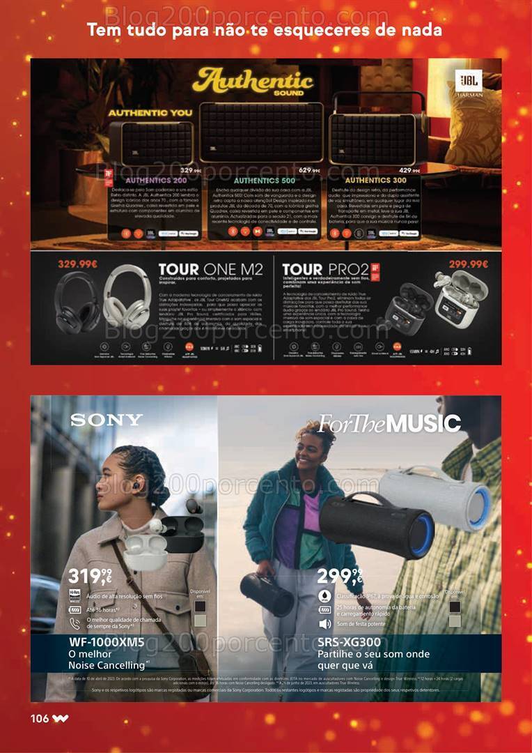 Folheto WORTEN Natal