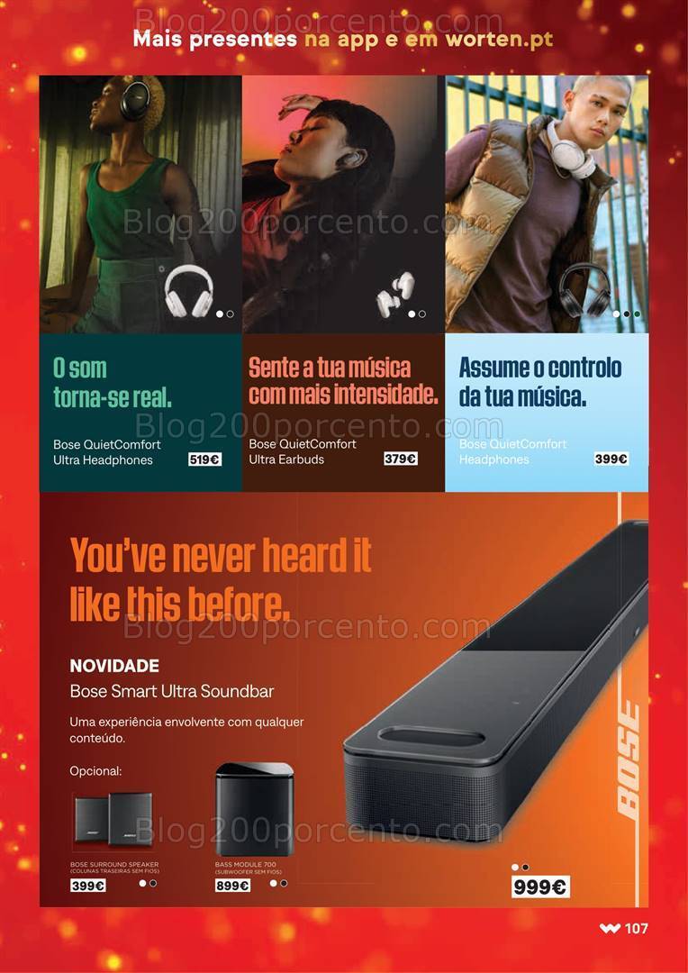 Folheto WORTEN Natal