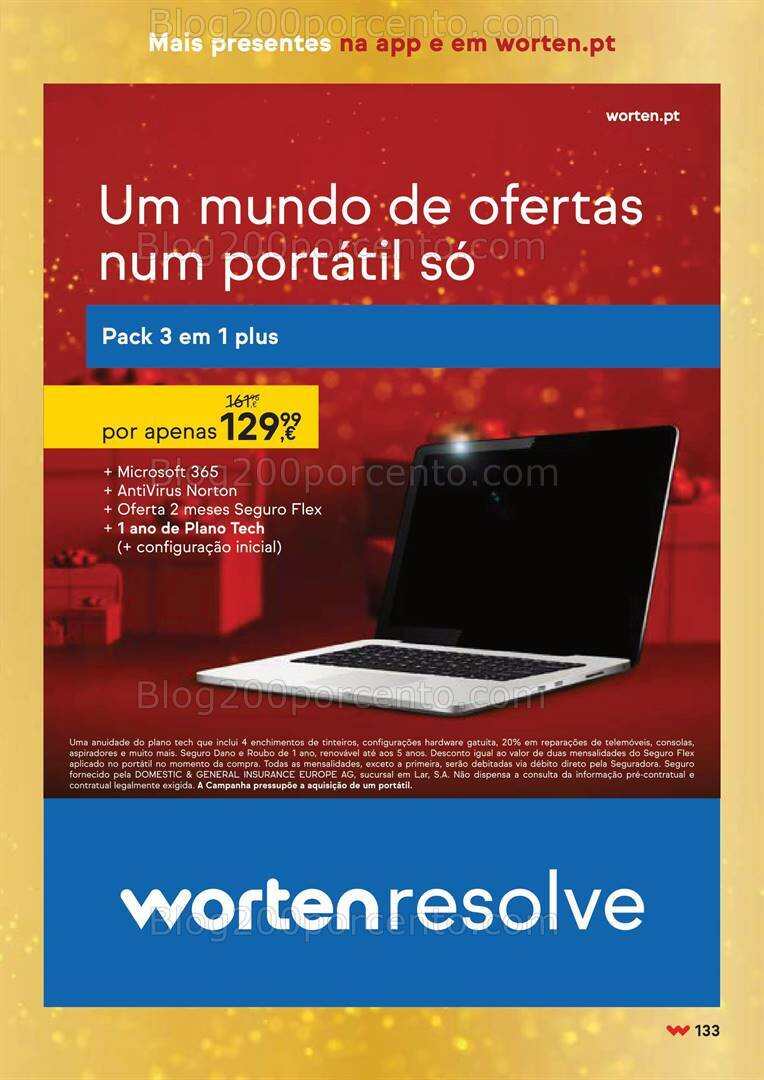 Folheto WORTEN Natal