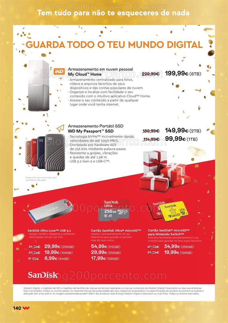 Folheto WORTEN Natal