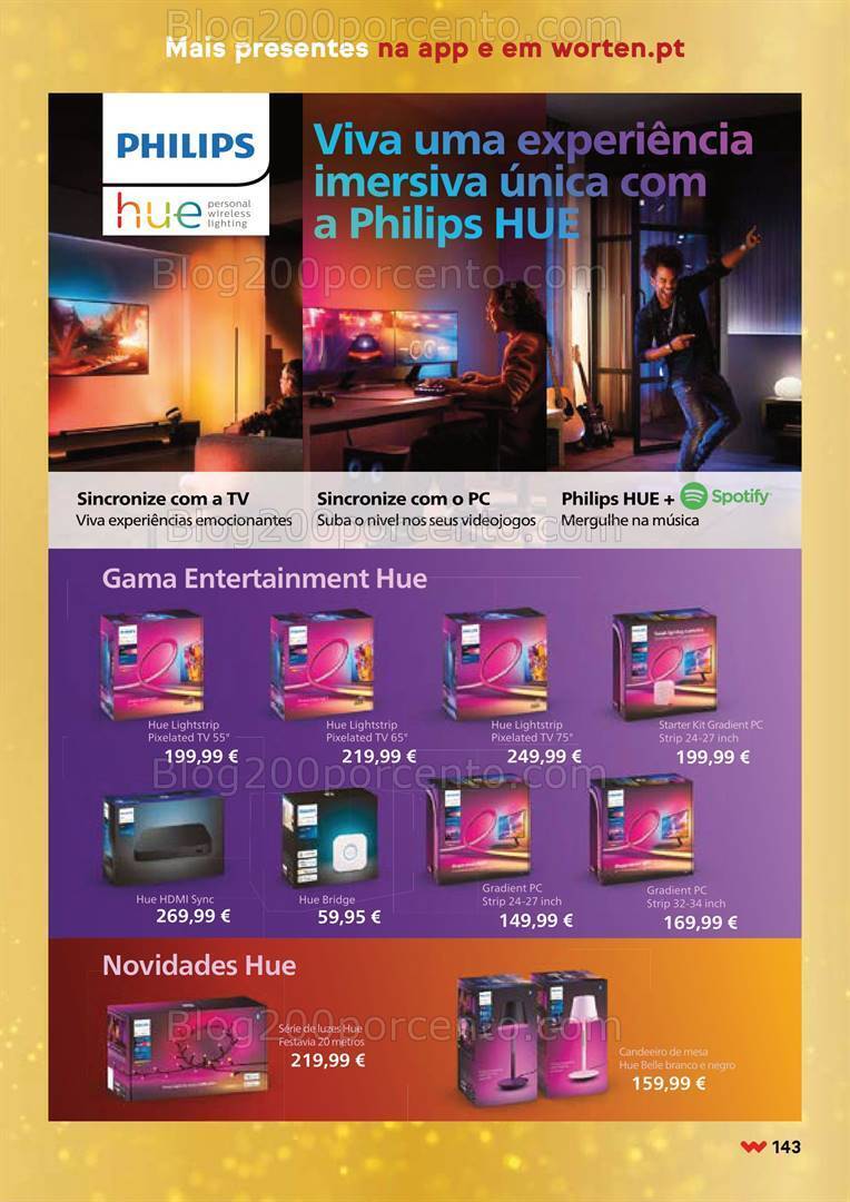 Folheto WORTEN Natal