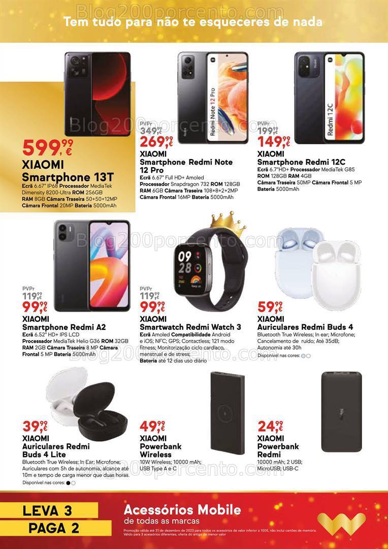 Folheto WORTEN Natal