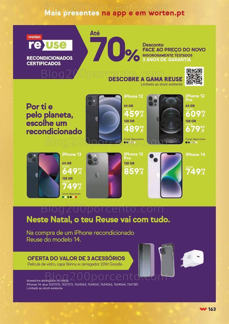 Folheto WORTEN Natal