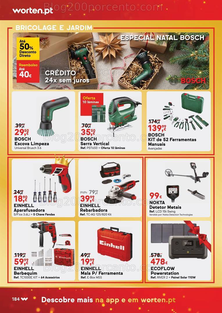 Folheto WORTEN Natal