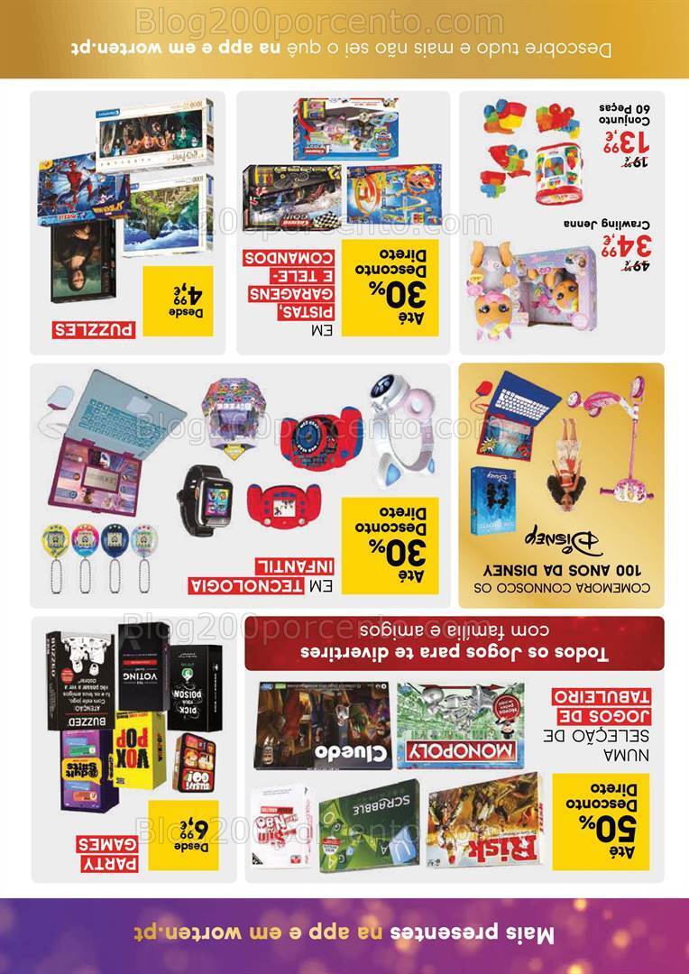 Folheto WORTEN Natal