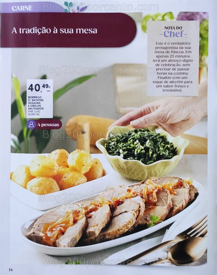 Antevisão Folheto CONTINENTE Páscoa Take Away Promoções de 1 a 20 abril