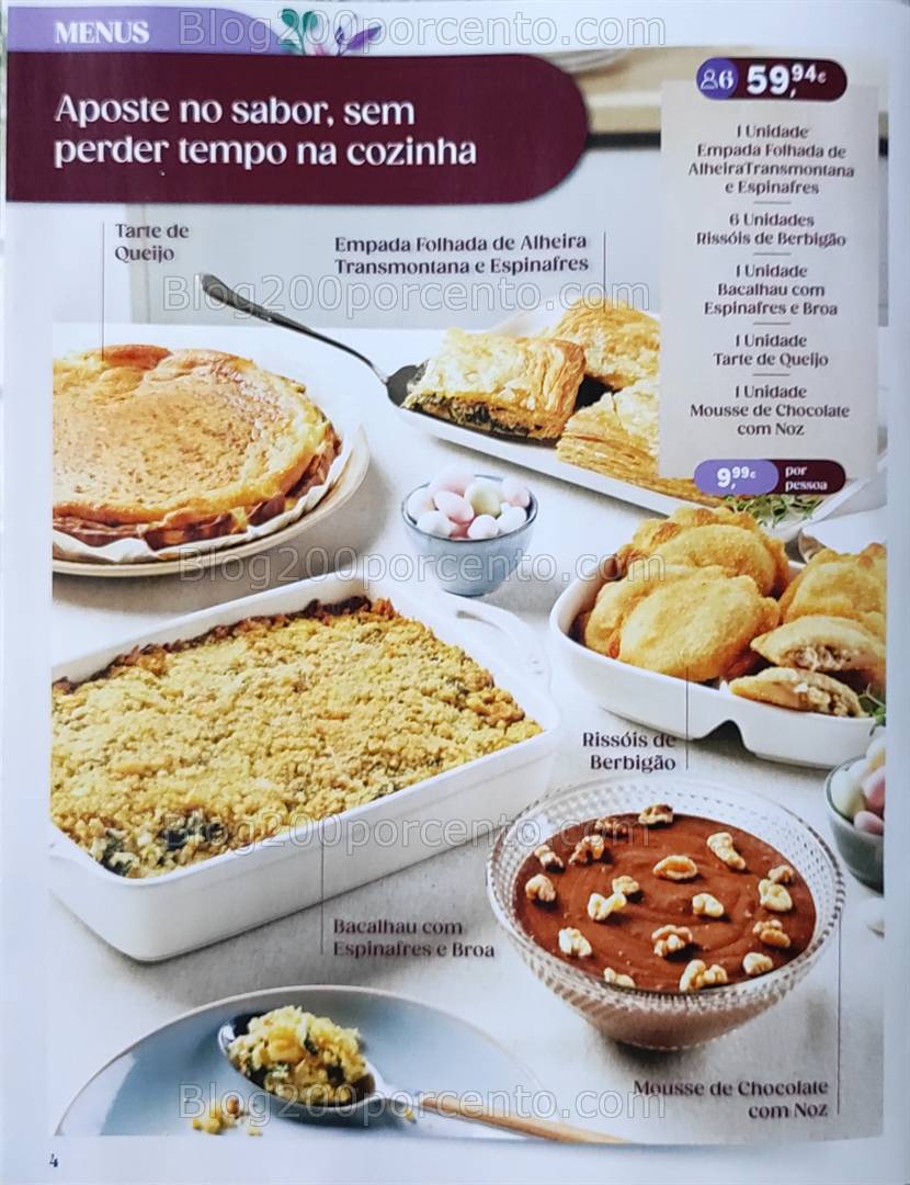 Antevisão Folheto CONTINENTE Páscoa Take Away Promoções de 1 a 20 abril