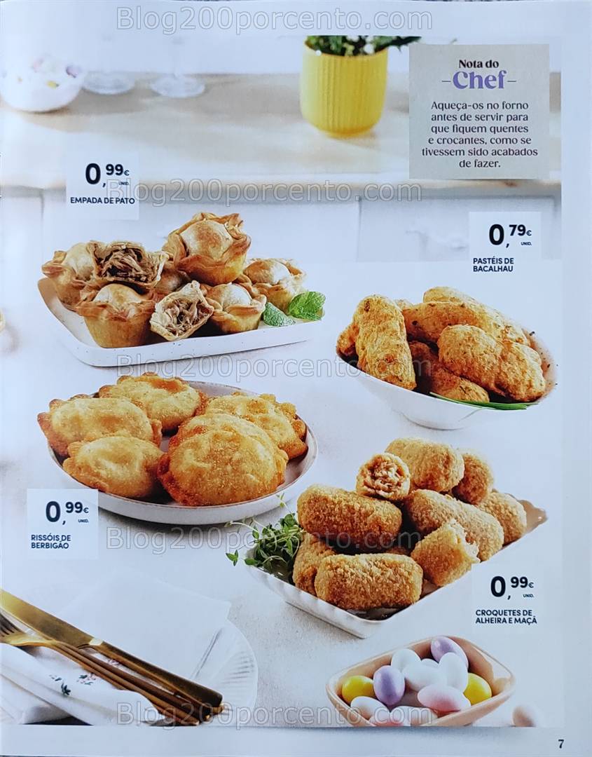 Antevisão Folheto CONTINENTE Páscoa Take Away Promoções de 1 a 20 abril
