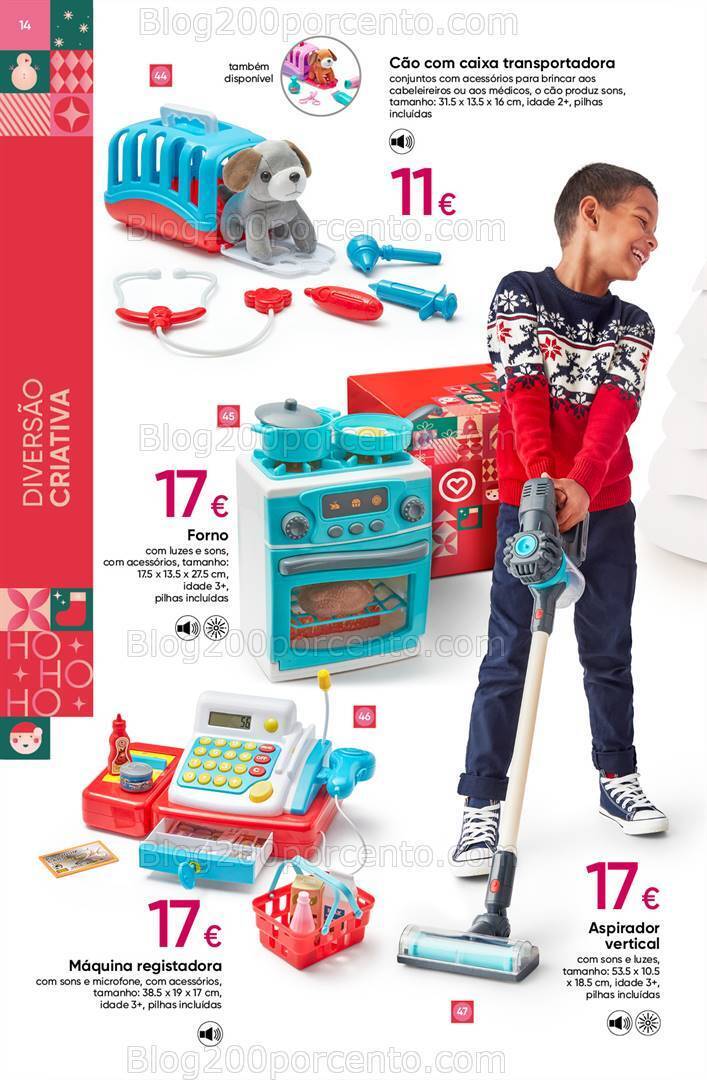 Antevisão Folheto PEPCO Brinquedos Natal Promoções até 24 dezembro