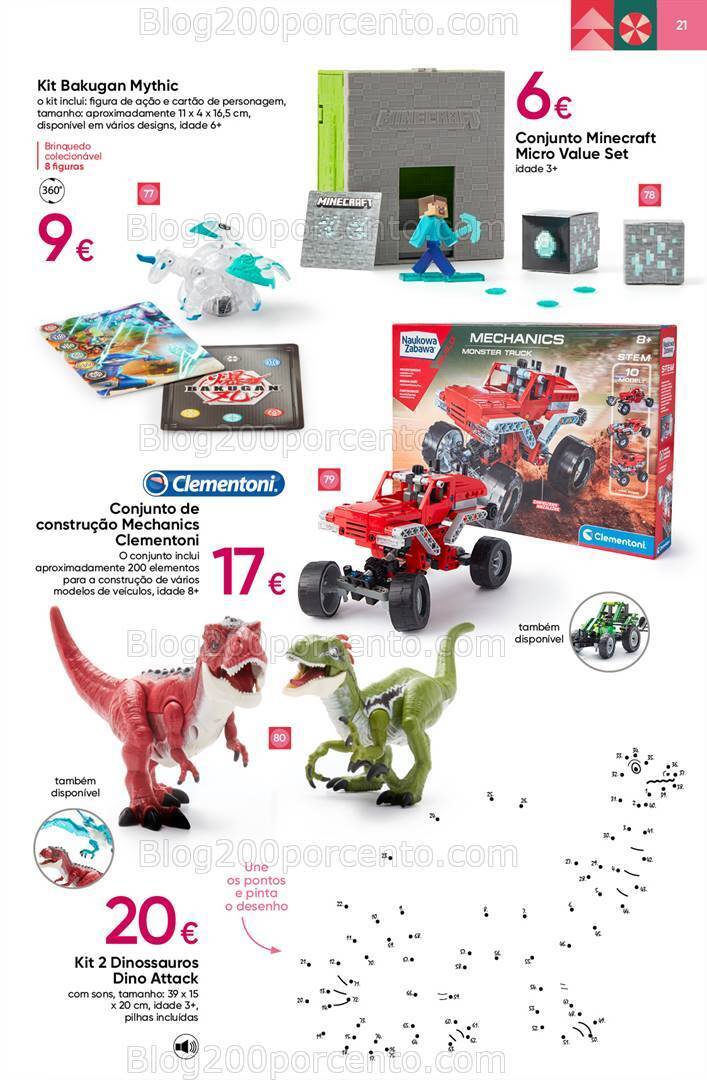 Antevisão Folheto PEPCO Brinquedos Natal Promoções até 24 dezembro