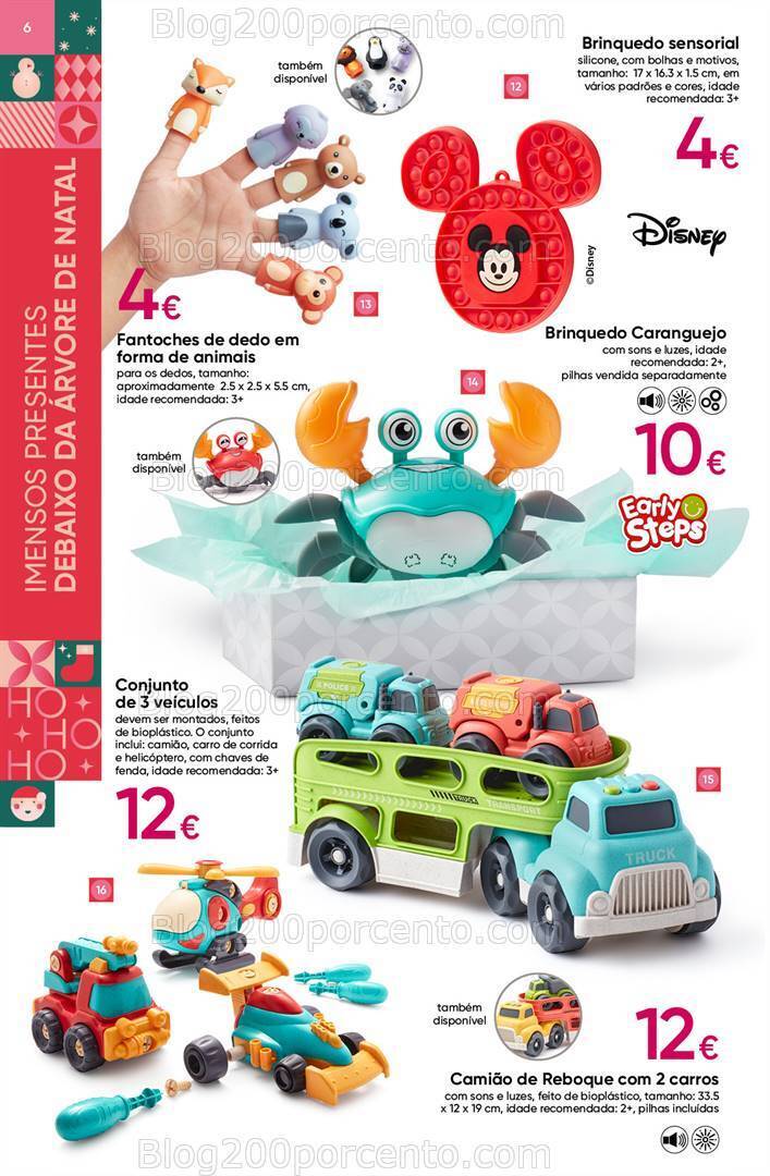 Antevisão Folheto PEPCO Brinquedos Natal Promoções até 24 dezembro