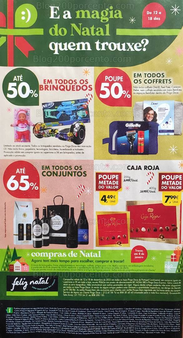Antevisão Folheto PINGO DOCE Promoções de 12 a 18 dezembro