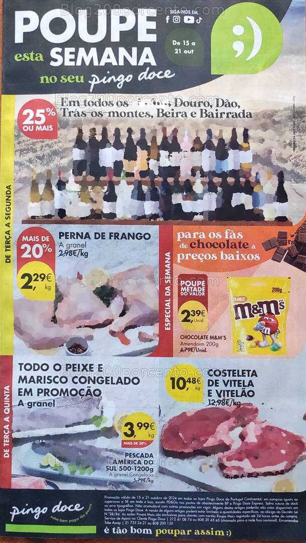Antevisão Folheto PINGO DOCE Super Promoções de 15 a 21 outubro