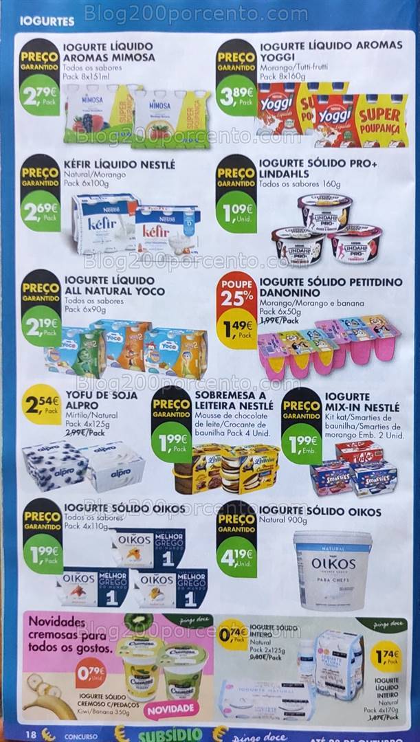 Antevisão Folheto PINGO DOCE Super Promoções de 15 a 21 outubro