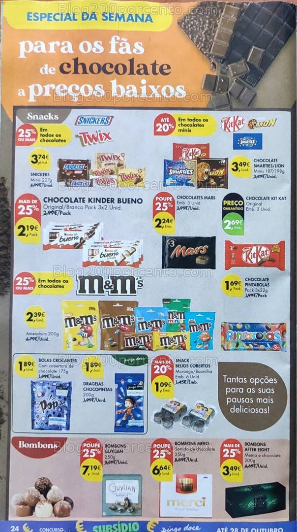 Antevisão Folheto PINGO DOCE Super Promoções de 15 a 21 outubro