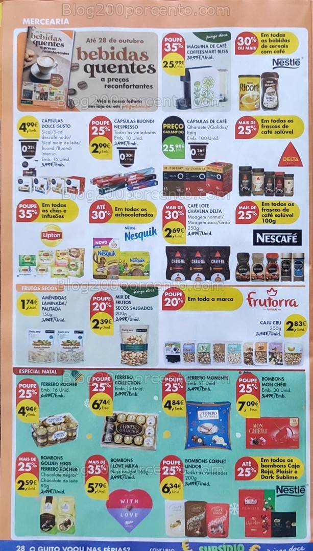 Antevisão Folheto PINGO DOCE Super Promoções de 15 a 21 outubro