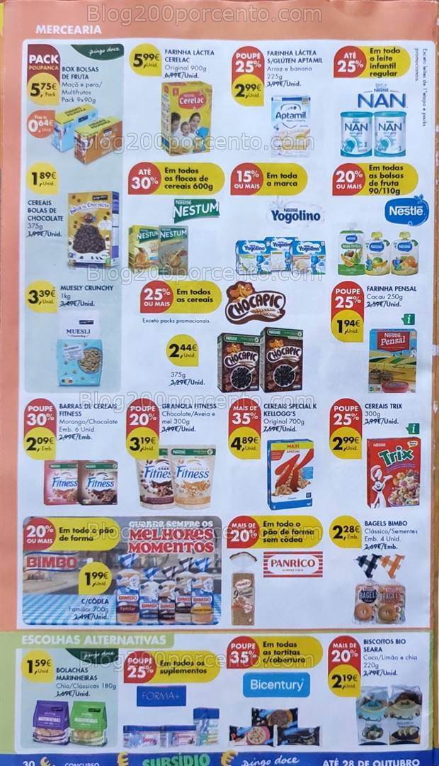 Antevisão Folheto PINGO DOCE Super Promoções de 15 a 21 outubro