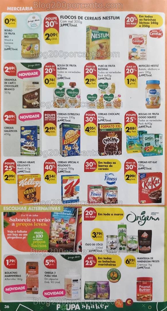Antevisão Folheto PINGO DOCE Promoções de 2 a 8 julho