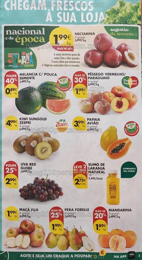 Antevisão Folheto PINGO DOCE Promoções de 2 a 8 julho