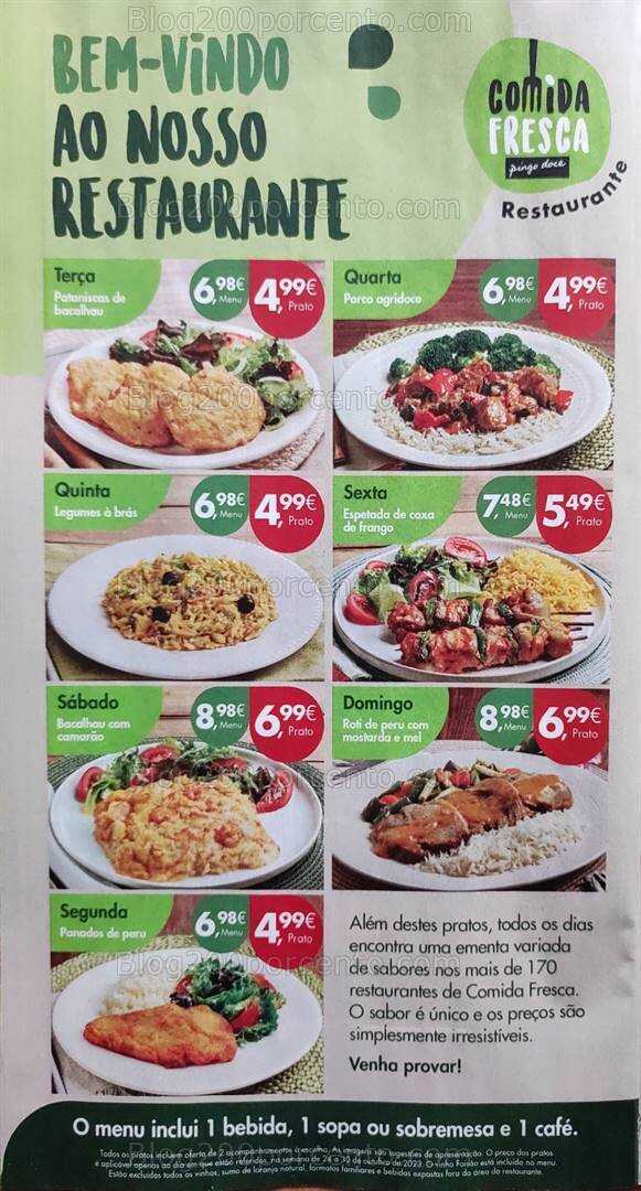 Antevisão Folheto PINGO DOCE Promoções de 24 a 30 outubro