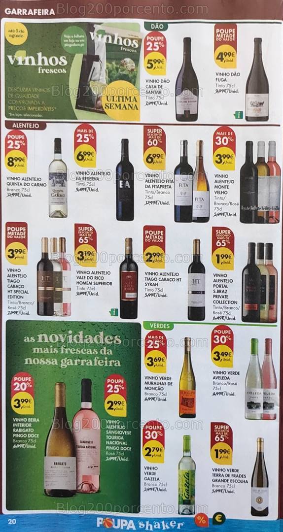 Antevisão Folheto PINGO DOCE Promoções de 30 julho a 5 agosto