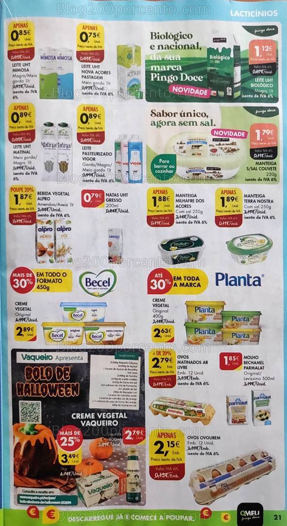 Antevisão Folheto PINGO DOCE Promoções de 31 outubro a 6 novembro
