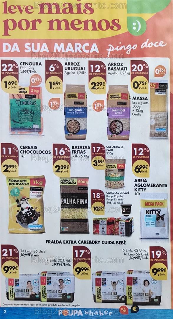Antevisão Folheto PINGO DOCE Leve Mais por Menos Promoções de 6 a 12 agosto