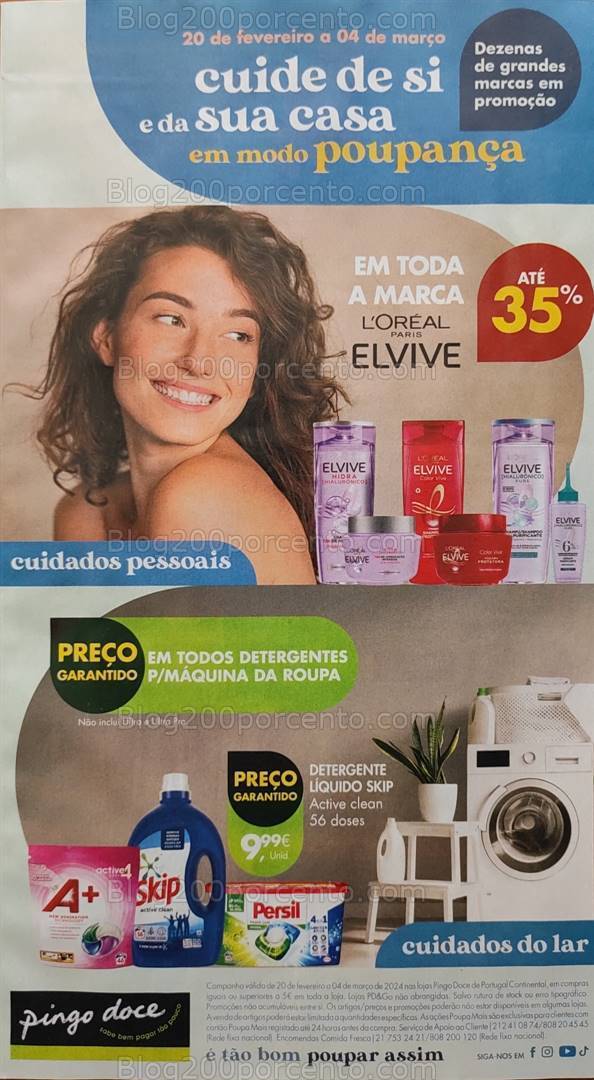 Antevisão Folheto PINGO DOCE Higiene e Beleza Promoções de 20 fevereiro a 4 março