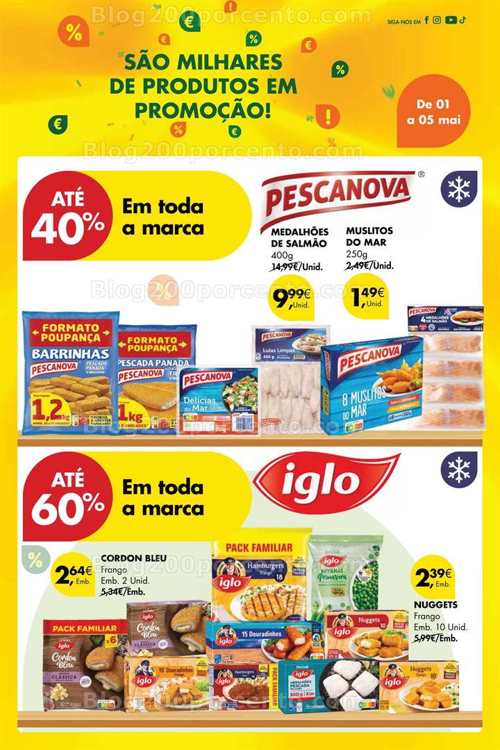 Antevisão Folheto PINGO DOCE Especial 1 de maio - 3 e 4 de maio