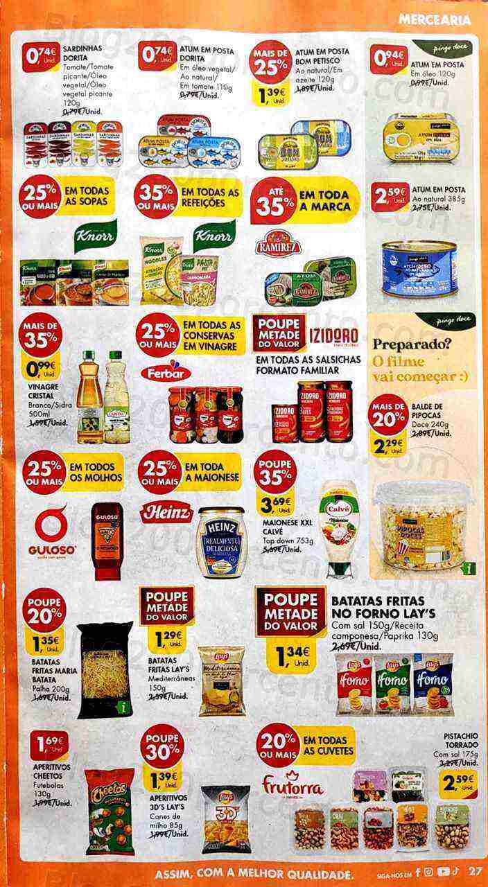 Antevisão Folheto PINGO DOCE Promoções de 11 a 17 abril