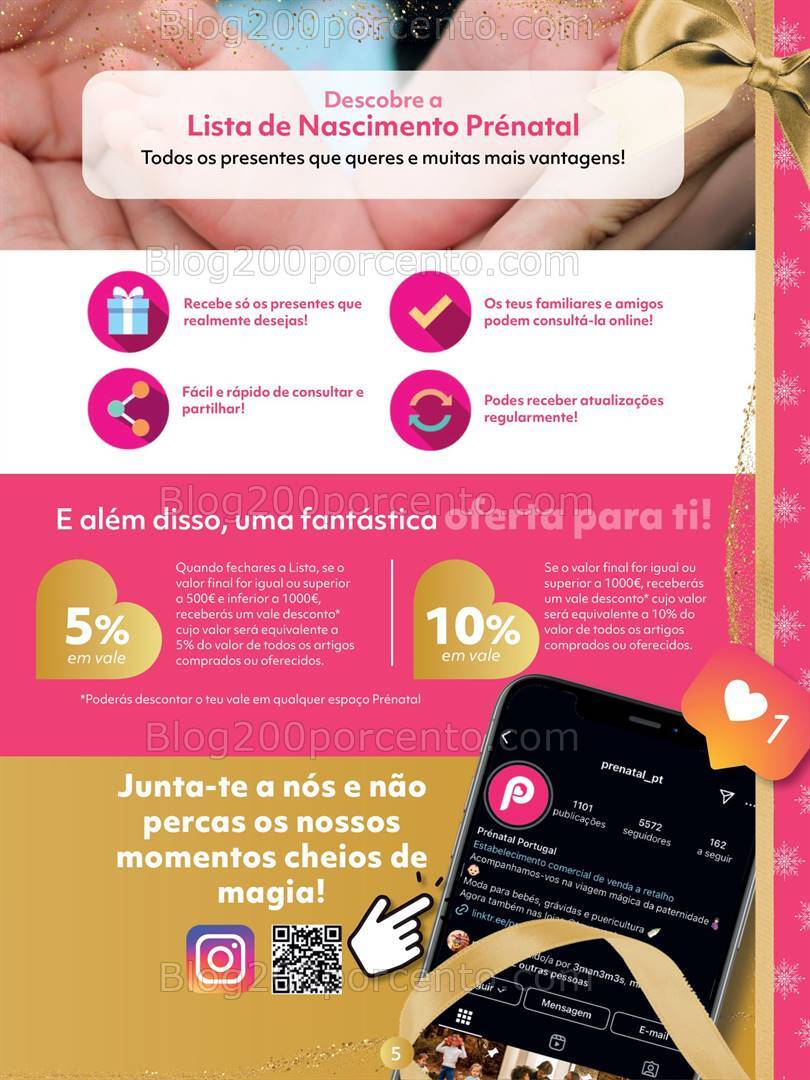 Antevisão Folheto PRÉ-NATAL Natal Promoções de 5 a 24 dezembro