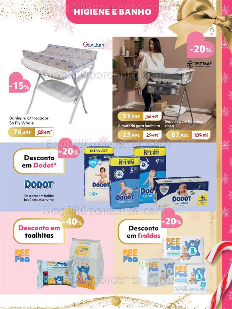 Antevisão Folheto PRÉ-NATAL Natal Promoções de 5 a 24 dezembro