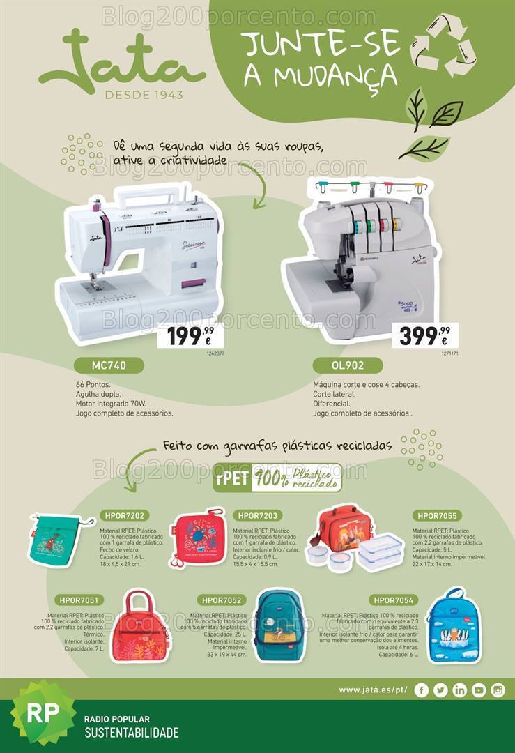 Antevisão Folheto RADIO POPULAR Promoções de 16 fevereiro a 15 março