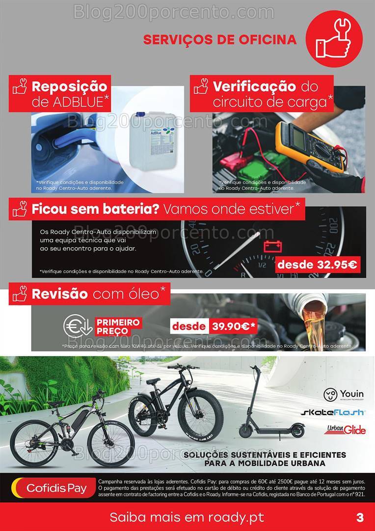 Antevisão Folheto ROADY Promoções de 24 outubro a 24 novembro
