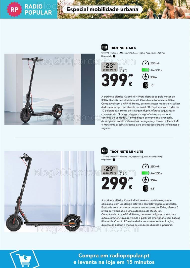 Antevisão Folheto RADIO POPULAR Promoções de 29 maio a 16 junho