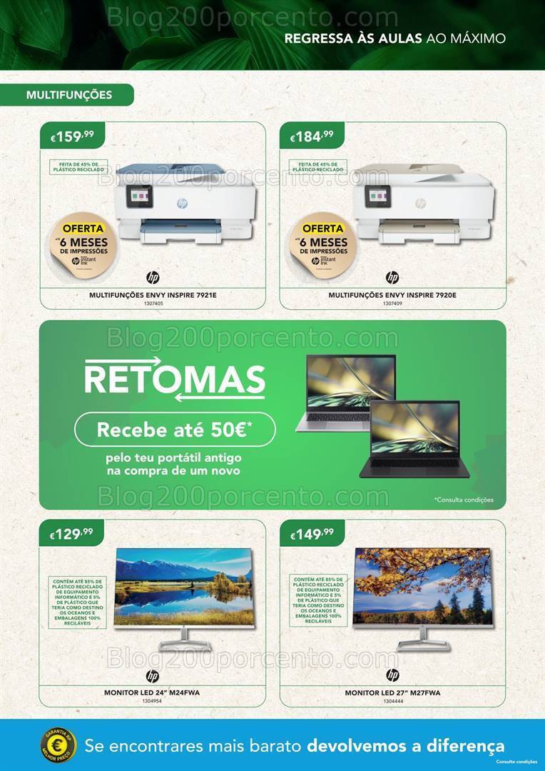 Antevisão Folheto RADIO POPULAR Especial Sustentabilidade Promoções de 1 a 30 setembro