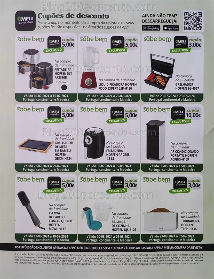 Antevisão Revista PINGO DOCE Sabe Bem julho e agosto - os seus vales de desconto!
