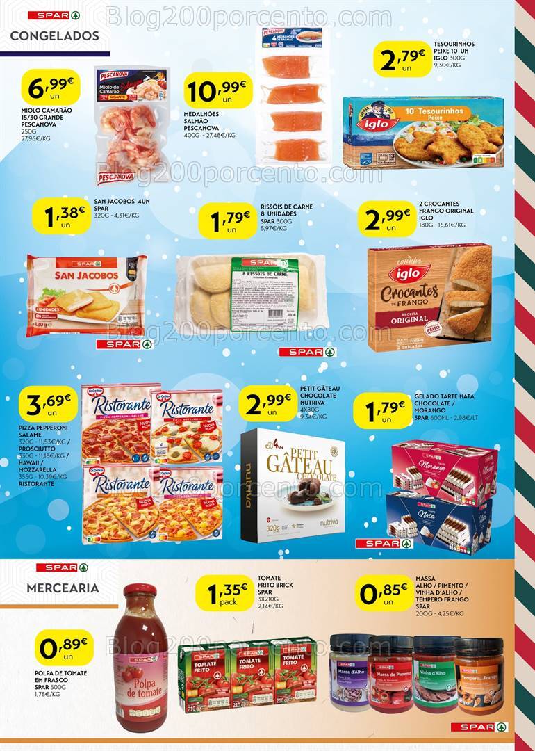 Antevisão Folheto SPAR Promoções de 26 novembro a 8 dezembro