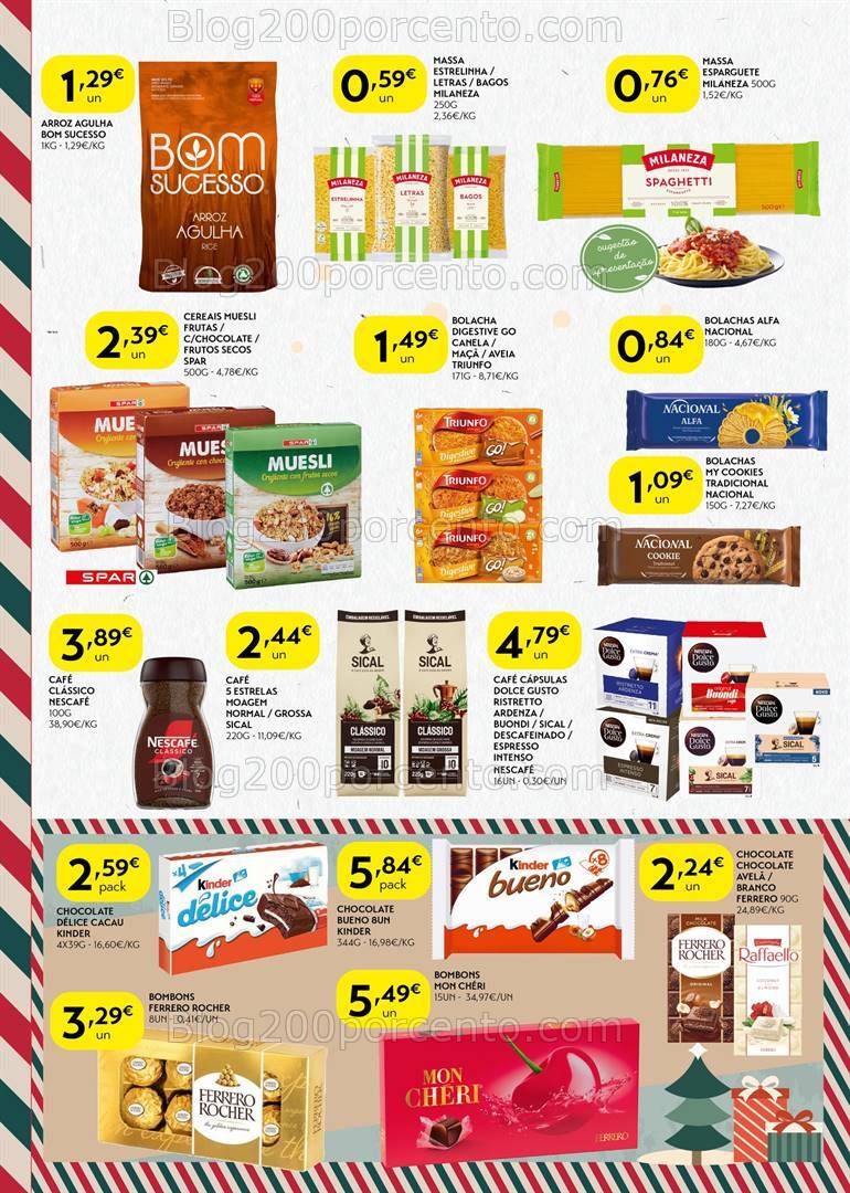 Antevisão Folheto SPAR Promoções de 26 novembro a 8 dezembro