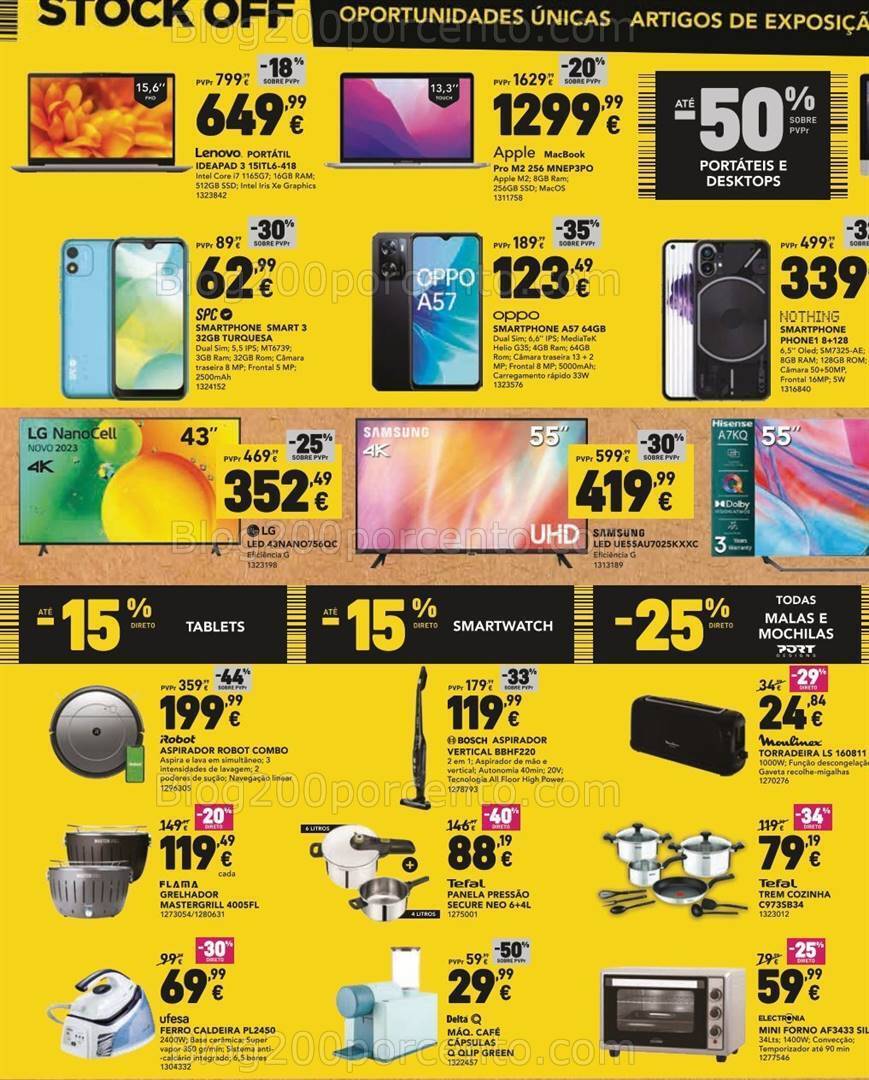 Antevisão Folheto RADIO POPULAR Stock Off Promoções de 25 janeiro a 1 fevereiro