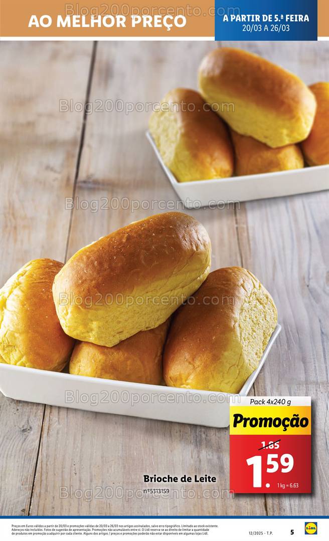 Antevisão Folheto LIDL Promoções de 20 a 26 março