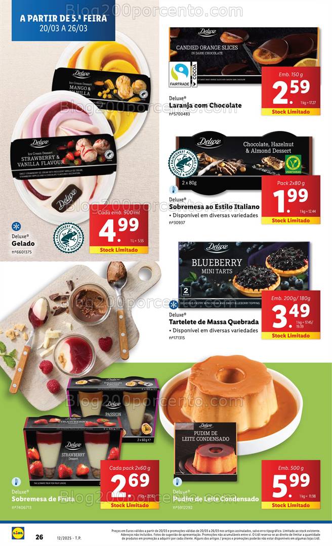 Antevisão Folheto LIDL Promoções de 20 a 26 março