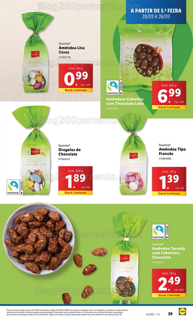 Antevisão Folheto LIDL Promoções de 20 a 26 março