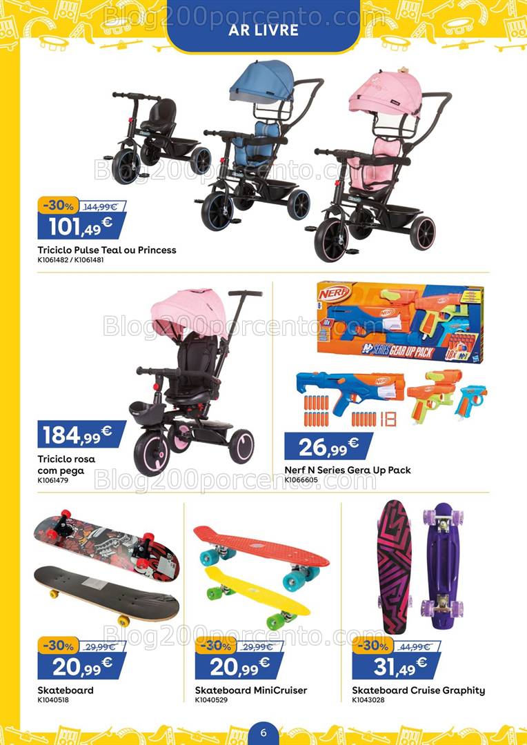 Antevisão Folheto TOYSRUS Ar Livre Promoções de 1 a 21 abril