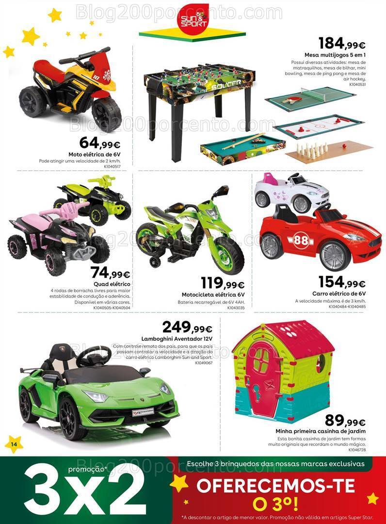 Antevisão Folheto TOYSRUS Leve 3 Pague 2 Promoções de 1 a 24 dezembro