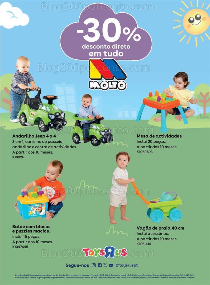 Antevisão Folheto TOYSRUS Bebé Promoções de 1 a 26 maio